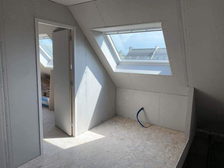 Pose plaque Fermacell Landerneau