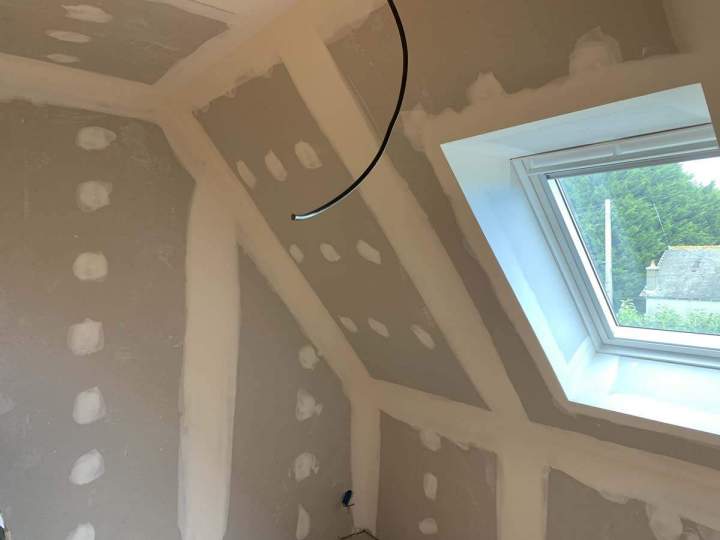 Pose plaque Fermacell Landerneau