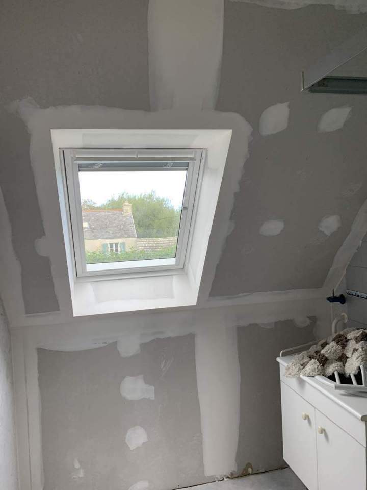 Pose plaque Fermacell Landerneau