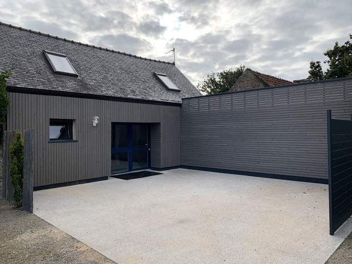 Pose de bardage Landerneau