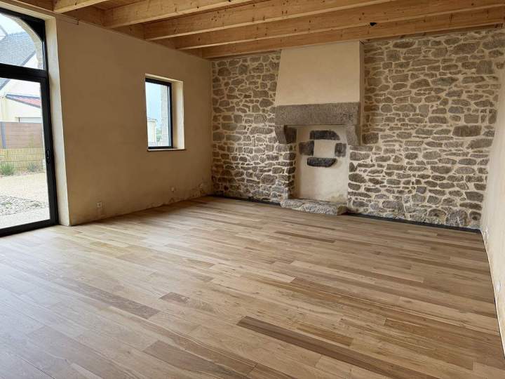Pose de parquet Landerneau